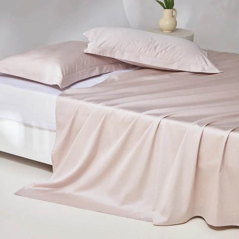 1Pc 100% Egyptian Cotton Flat Sheet High Quality Bed Sheet Luxurious 800 Thread Count Pure Cotton Top Sheets Soft Home Bed Linen - Sleep Galleria