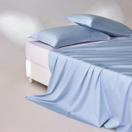 1Pc 100% Egyptian Cotton Flat Sheet High Quality Bed Sheet Luxurious 800 Thread Count Pure Cotton Top Sheets Soft Home Bed Linen - Sleep Galleria