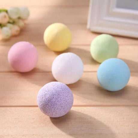 1Pc 20g Small Bath Bomb Body Stress Relief Bubble Ball Moisturize Shower Cleaner for Bathtub Bathroon Supplies - Omega Lifestyles