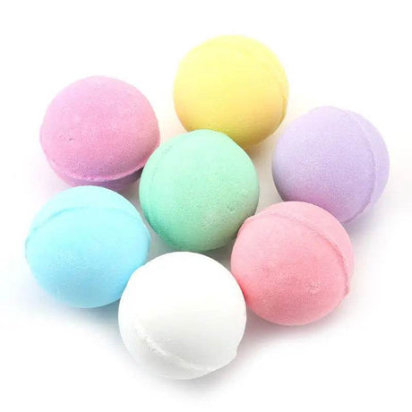 1Pc 20g Small Bath Bomb Body Stress Relief Bubble Ball Moisturize Shower Cleaner for Bathtub Bathroon Supplies - Omega Lifestyles