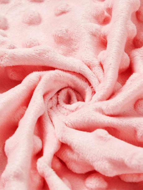 1PC Solid Color Dotted Flannel Crib Sheet Crib Mattress Children's Bed Cover For Newborn Bassinet Cradle Sheet Beding - Sleep Galleria