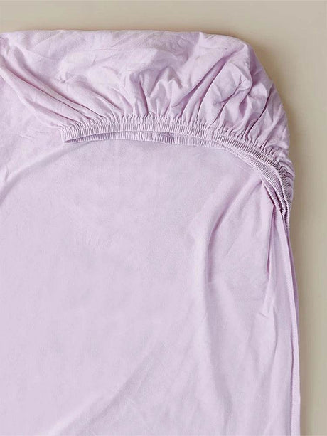 1PC Solid Color Dotted Flannel Crib Sheet Crib Mattress Children's Bed Cover For Newborn Bassinet Cradle Sheet Beding - Sleep Galleria