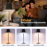 2 Packs LED Table Lamp Modern LED Desk Lamp with Touch Control Dimmable Night Light with 3 Color Temperatures - Omega Lifestyles