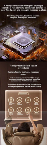 2 Year Warranty 4D SL Airbag Zero Gravity full body Massage Chair Home 3D Office Foot Roller Shiatsu Office Chair Massage Sofa - Sleep Galleria