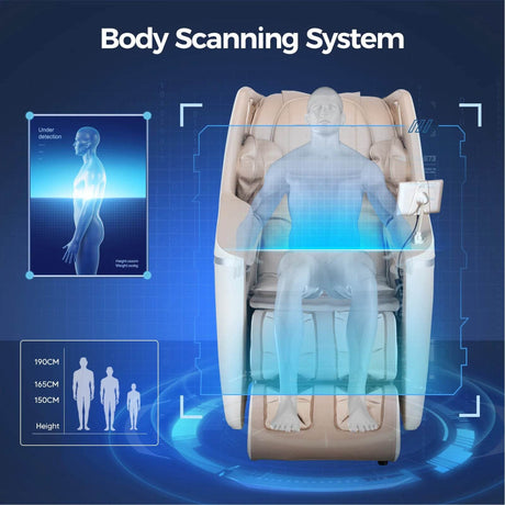 2 Year Warranty 4D SL Airbag Zero Gravity full body Massage Chair Home 3D Office Foot Roller Shiatsu Office Chair Massage Sofa - Sleep Galleria