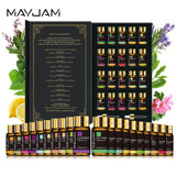 20pcs Kits Gift Box Essential Oil for Diffuser Pure Natural Plant Extract Frankincense Vanilla Lemon Mint Jasmine Tea Tree Oil - Sleep Galleria