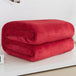 230GSM Coral Fleece Flannel Blankets For Beds Solid Blue Pink Soft Warm Thin Bedspread Sofa Cover Faux Fur Plaid Blanket - Sleep Galleria