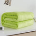 230GSM Coral Fleece Flannel Blankets For Beds Solid Blue Pink Soft Warm Thin Bedspread Sofa Cover Faux Fur Plaid Blanket - Sleep Galleria