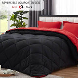 2/3pcs Reversible Comforter Bedding Set, Comforter Set Queen/King Size,For All Seasons, 1 Comforter And 1/2 Pillow Shams - Sleep Galleria