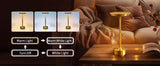 2PCS Rechargeable Wireless Table Lamp for Bedroom, Rechargeable, Touch Lamp, Camping Candle, Creative, USB-C, Desk Lamp - Sleep Galleria