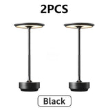 2PCS Rechargeable Wireless Table Lamp for Bedroom, Rechargeable, Touch Lamp, Camping Candle, Creative, USB-C, Desk Lamp - Sleep Galleria