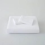 3 Pieces Solid Color Bedding Set with 1 Duvet Cover and 2 Pillow Shams, Comforter Not Included (King Size, White) - Sleep Galleria