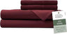 4 Piece Bed Sheet Set King Size, 100% Viscose Derived from Bamboo Sheets Set with 2 Pillowcases, Cooling & Breathable Luxury Be - Omega Lifestyles