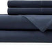4 Piece Bed Sheet Set King Size, 100% Viscose Derived from Bamboo Sheets Set with 2 Pillowcases, Cooling & Breathable Luxury Be - Omega Lifestyles