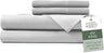 4 Piece Bed Sheet Set King Size, 100% Viscose Derived from Bamboo Sheets Set with 2 Pillowcases, Cooling & Breathable Luxury Be - Omega Lifestyles