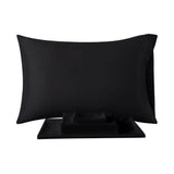 7 Piece Reversible Bedding Set Queen Comforter Sheets Pillowcases Shams Soft Polyester Machine Washable Unisex Storage Bag - Sleep Galleria