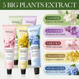 75g BIOAQUA Lavender Sakura Moisturizing Hand Cream Jasmine Moisturizing Nourishing Hydrating Hands Moisturizer Skin Care - Sleep Galleria