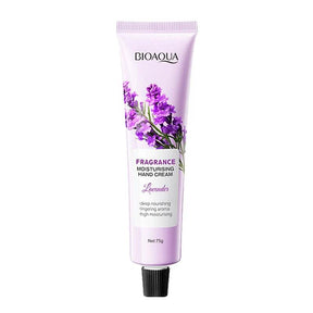 75g BIOAQUA Lavender Sakura Moisturizing Hand Cream Jasmine Moisturizing Nourishing Hydrating Hands Moisturizer Skin Care - Omega Lifestyles
