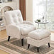 Adjustable Backrest Upholstered Accent Chair - Omega Lifestyles