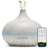 Air Humidifier Essential Oil Diffuser 500ML With Lights Remote Control Ultrasound Electric Aromatherapy Diffuser - Omega Lifestyles