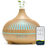 Air Humidifier Essential Oil Diffuser 500ML With Lights Remote Control Ultrasound Electric Aromatherapy Diffuser - Omega Lifestyles