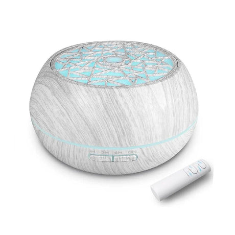 Air Humidifier Essential Oil Diffuser 500ML With Lights Remote Control Ultrasound Electric Aromatherapy Diffuser - Omega Lifestyles
