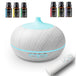 Air Humidifier Essential Oil Diffuser 500ML With Lights Remote Control Ultrasound Electric Aromatherapy Diffuser - Omega Lifestyles