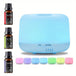 Air Humidifier Essential Oil Diffuser 500ML With Lights Remote Control Ultrasound Electric Aromatherapy Diffuser - Omega Lifestyles