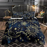 Black Marble Comforter Set Queen Size Gold Metallic Marble Comforter Set Black Gold Marble Pattern Modern Luxury Bedding Set 4 - Omega Lifestyles