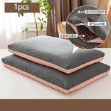 Buckwheat Pillows 100% Organic Coarse Cloth Package Organic Buckwheat Hulls Natural Cooling Technology and Relieve Cervical Pain - Sleep Galleria