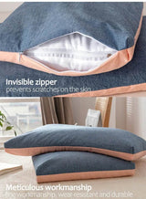 Buckwheat Pillows 100% Organic Coarse Cloth Package Organic Buckwheat Hulls Natural Cooling Technology and Relieve Cervical Pain - Sleep Galleria