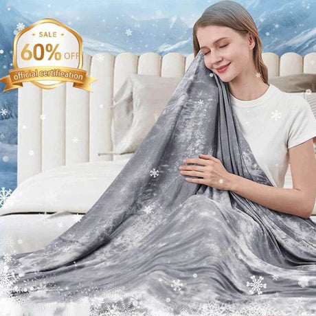 Cooling Blanket Tie Dye Queen Size, Summer Blankets for Hot Sleepers & Night Sweat, Cold Cool Lightweight Cooling Blanket - Omega Lifestyles