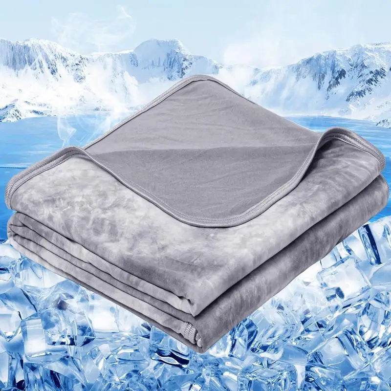 Cooling Blanket Tie Dye Queen Size, Summer Blankets for Hot Sleepers & Night Sweat, Cold Cool Lightweight Cooling Blanket - Omega Lifestyles