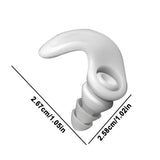 Ear Plugs Noise Cancelling Reusable Noise Isolating Waterproof Silicone Earplugs Hearing Protection EarBuds Student Study Ear - Omega Lifestyles