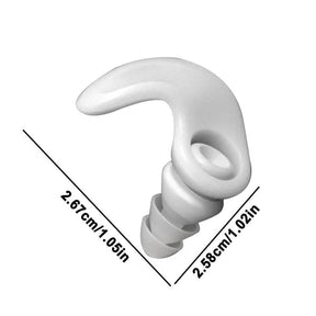 Ear Plugs Noise Cancelling Reusable Noise Isolating Waterproof Silicone Earplugs Hearing Protection EarBuds Student Study Ear - Omega Lifestyles