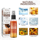 EELHOE Dark Skin Spray Quickly Self Tanning Auxiliary Agent Natural Extract Ingredients Gentle Body Essential Oil Beach Supplies - Sleep Galleria