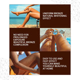 EELHOE Dark Skin Spray Quickly Self Tanning Auxiliary Agent Natural Extract Ingredients Gentle Body Essential Oil Beach Supplies - Sleep Galleria