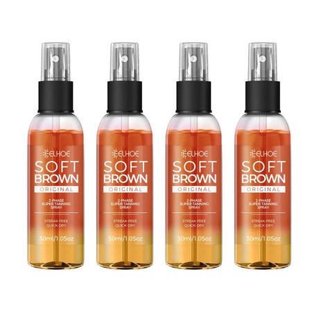 EELHOE Dark Skin Spray Quickly Self Tanning Auxiliary Agent Natural Extract Ingredients Gentle Body Essential Oil Beach Supplies - Sleep Galleria