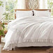 Full Comforter Set 7 Piece, Pink Bed in a Bag with Shams, All Season Ruffle Shabby Chic Bedding Sets with 1 Comforter, 2 Pillow - Omega Lifestyles