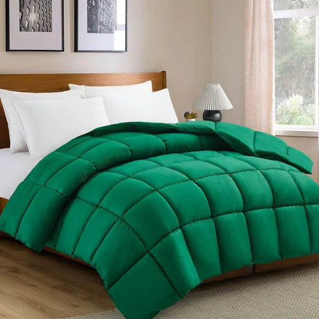 Full Size Bed Comforter Set Soft Breathable All Seasons Bedding with 2/3 pcs,1 Comforter And 1/2 Pillow Shams Machine Washable - Sleep Galleria