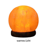 Himalayan Crystal Salt Rock Lamp with Base - Sleep Galleria