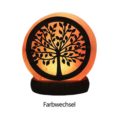 Himalayan Salt Lamp LED Night Light with Base Crystal Salt Rock Lamp LED Atmosphere Lamp Home Bedroom Decoration - Sleep Galleria