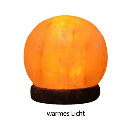 Himalayan Salt Lamp LED Night Light with Base Crystal Salt Rock Lamp LED Atmosphere Lamp Home Bedroom Decoration - Sleep Galleria