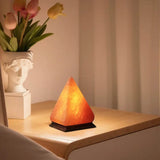 Himalayan Salt Lamp LED Night Light with Base Crystal Salt Rock Lamp LED Atmosphere Lamp Home Bedroom Decoration - Sleep Galleria