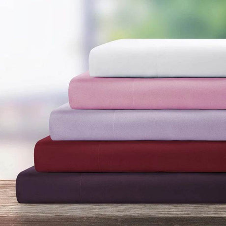 Hotel Luxury Bed Sheets Set 6 Piece(King, White) - Super Soft 1800 Thread Count, Wrinkle & Fade Resistant - Sleep Galleria