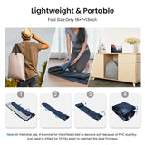 iDOO Air Mattress, Inflatable Airbed with Built - in Pump for Guest Home Camping Travel, 550lb Max, (Twin Size 18") - Sleep Galleria - Sleep Galleria