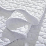 Imperial Homeware 3 Pcs Quilt Bedding Set Reversible Microfiber Coverlet with Pillow Shams case for Summer - Omega Lifestyles