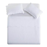 Imperial Homeware 3 Pcs Quilt Bedding Set Reversible Microfiber Coverlet with Pillow Shams case for Summer - Omega Lifestyles