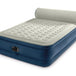 Intex Headboard 18" Queen Dura - Beam Deluxe Raised Air Bed Mattress with Built - in Pump - Sleep Galleria - Sleep Galleria