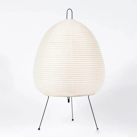 Japanese Design Paper Table Lamp Tripod Rice Paper Table Lamp Japanese Style Lantern Lamp Led Desk Lamp for Bedroom - Sleep Galleria